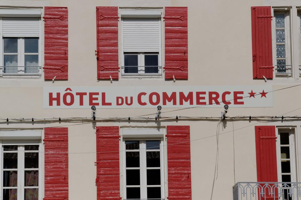 Hotel Du Commerce Пон-Сент-Эспри Экстерьер фото